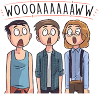 😮 whatsapp sticker