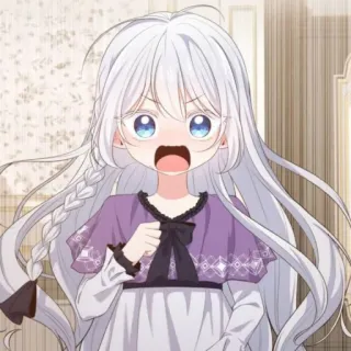 🎐 アニメ, 漫画, 女の子, キャラクター, 子供, マンガ telegram sticker