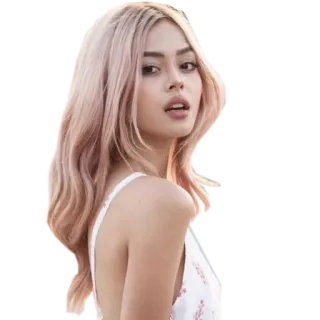 🙃 woman, person, portrait, hair, beauty, girl telegram sticker