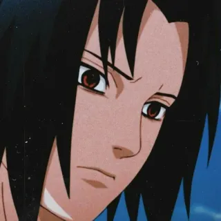 🌟 Sasuke Uchiha Naruto anime, character, Sasuke, Naruto telegram sticker