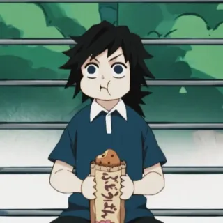 🥹 ぶどうパン Anime, Roti, Kartun, Makanan, Lucu, Roti kismis telegram sticker