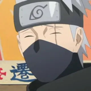 🥷 Kakashi Naruto anime, manga, ninja, kakashi, character, cartoon telegram sticker