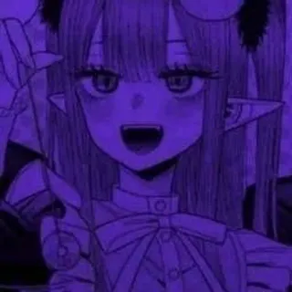 💓 动漫, 漫画, 精灵, 女孩, 可爱, 卡通 telegram sticker