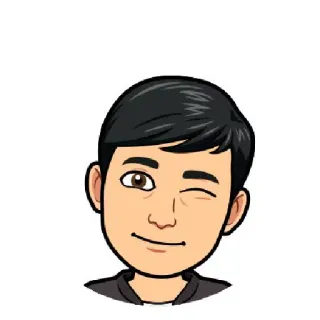 😉 Avatar, Hombre, Dibujo animado, Retrato, Guiño, Persona, Foto de rostro, Asiático telegram sticker