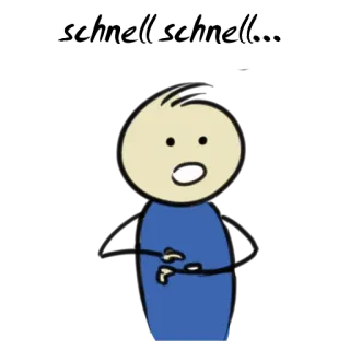 🕘 Surprised? überrascht, Cartoon, geschockt, Figur, Emotion whatsapp sticker