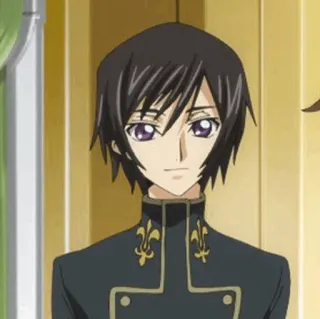 🥀 Lelouch Lamperouge Code Geass Anime, Personaggio, Lelouch, Code Geass, Manga, Fiction whatsapp sticker