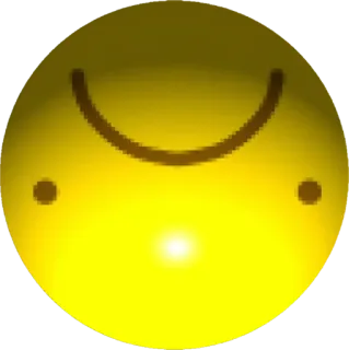 🤩 Emoji, Smiley, Fröhlich, Gelb, Cartoon telegram sticker