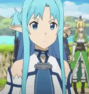 💞 Asuna Sword Art Online anime, sword art online, asuna, fantasy, animation whatsapp sticker
