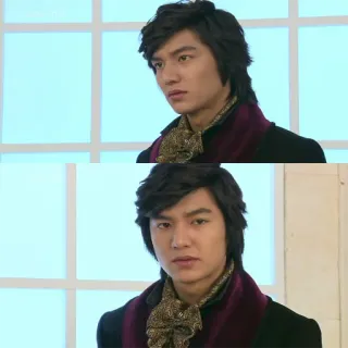 😏 Lee Min-ho актер, корейский, знаменитость, мужчина, портрет telegram sticker