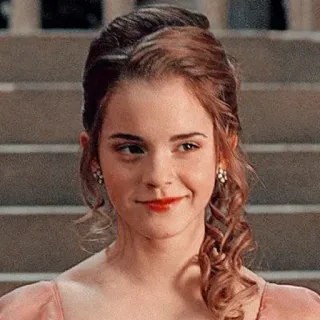 😘 Hermione Granger Harry Potter Hermione Granger, Harry Potter, Emma Watson, magia, mago, strega telegram sticker