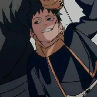 👆 Obito Uchiha Naruto anime, cartoon, obito, naruto, uchiha telegram sticker