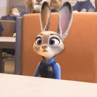π Judy Hopps Zootopia Zootopia, Judy Hopps, police, cartoon telegram sticker