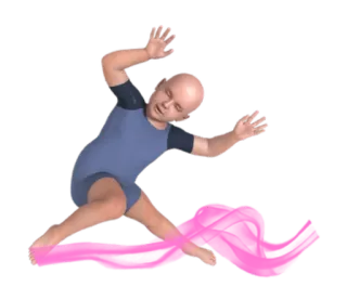 💃 baby, toddler, child, falling, pink whatsapp sticker