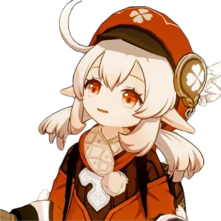🤔 Klee Genshin Impact Anime, Video game, Genshin Impact, Klee, Lucu, Karakter telegram sticker