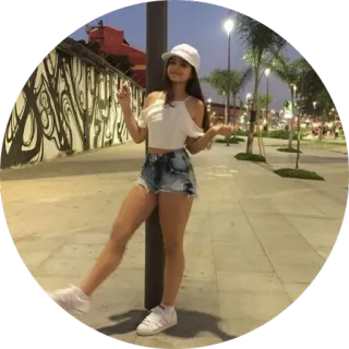 🤷‍♀ mulher, garota, ao ar livre, adolescente, mulher jovem, casual, shorts, verão telegram sticker