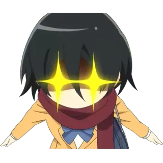 😡 Mikasa Ackerman Attack on Titan Anime, Chibi, Mikasa, Ataque a los Titanes, lindo, Personaje telegram sticker