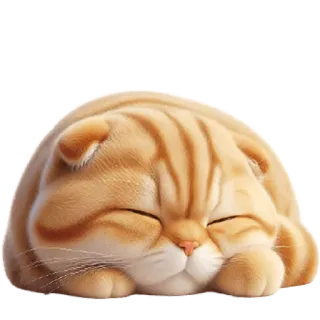 😴 mèo, ngủ, dễ thương, động vật, mèo con, mèo nhà telegram sticker
