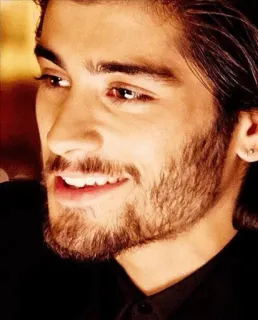 😁 Zayn Malik singer, celebrity, portrait, male telegram sticker