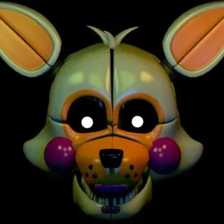 🌟 Lolbit Five Nights at Freddy's Lolbit, Five Nights at Freddy's, Animatrónico, Videojuego, Terror telegram sticker