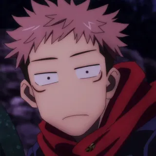 💥 Yuji Itadori Jujutsu Kaisen Anime, Manga, Personaggio, Jujutsu Kaisen, Yuji Itadori telegram sticker