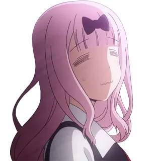 🥺 Chika Fujiwara Kaguya-sama: Love Is War Anime, Mangá, Chika Fujiwara, Kaguya-sama, Love is War whatsapp sticker