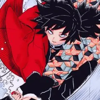 🎎 Giyu Tomioka Demon Slayer Giyu Tomioka, Demon Slayer, Anime, Spada, Hashira, Pilastro dell'Acqua telegram sticker