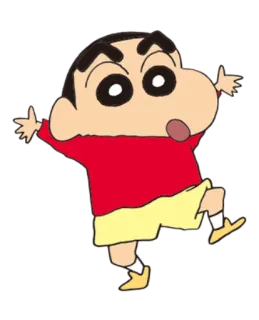 🤗 Shin-chan Crayon Shin-chan Anime, Crayon Shin-chan, Personnage, Dessin animé telegram sticker
