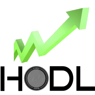 ✊️ CPEX 2018 seta, moeda, crescimento, investimento, finanças, gráfico telegram sticker