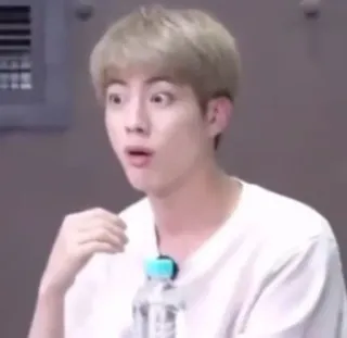 😧 Jin kpop, bts, jin, meme, funny, reaction telegram sticker