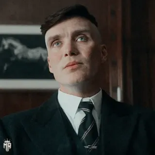 🚬 Thomas Shelby Peaky Blinders 托马斯·谢尔比, 浴血黑帮, 基里安·墨菲, 黑帮, 伯明翰, 英格兰 whatsapp sticker
