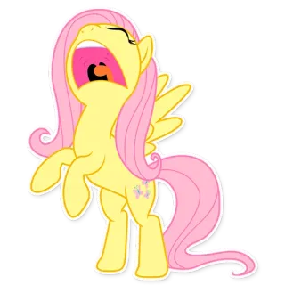 fluttershy telegram stickers