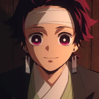 ⚔ Tanjiro Kamado Demon Slayer Anime, Demon Slayer, Tanjiro, Manga, Personage, Japanse Animatie telegram sticker