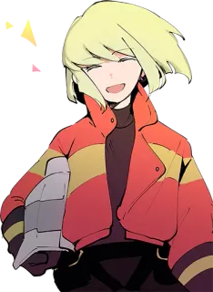 Lio Fotia • Promare • @Weempire @keiriststicks telegram stickers