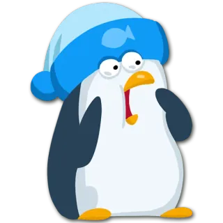 George The Penguin telegram stickers