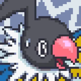 😥 Purrloin pokemon, anime, desenho animado, Purrloin telegram sticker