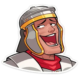 ⭐ ローマ兵, 百人隊長, ヘルメット, 古代ローマ, 漫画 telegram sticker