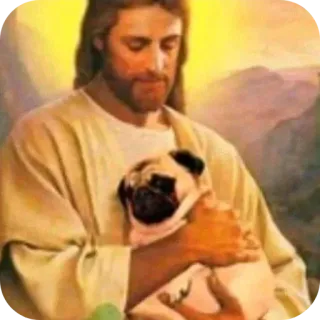 🐶 Jesus Christ whatsapp sticker