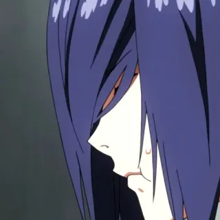 🪁 Touka Kirishima Tokyo Ghoul อนิเมะ, โทวกะ, โตเกียวกูล, ตัวละคร, การ์ตูน, ผู้หญิง telegram sticker