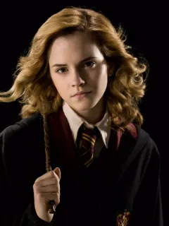 ❤ Hermione Granger Harry Potter Hermione Granger, Harry Potter, bruja, varita, magia, Emma Watson telegram sticker