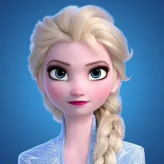 👾 Elsa Frozen Elsa, Frozen, Disney, Reina, Reina de Hielo, Dibujos animados telegram sticker