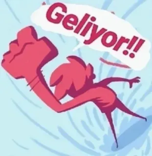 🚼 Geliyor!! telegram sticker