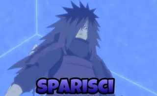 ⛔️ Madara Naruto SPARISCI Anime, Madara, Naruto, Bösewicht, Verschwinden, Würfel telegram sticker