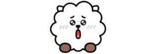 🧸 RJ BT21, RJ, cartoon, cute telegram sticker