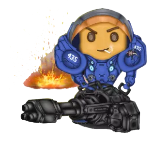Печенька / Cookie stickers telegram stickers