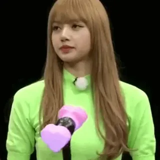 🌿 Lisa kpop, cantora, idol, celebridade, mulher, artista telegram sticker