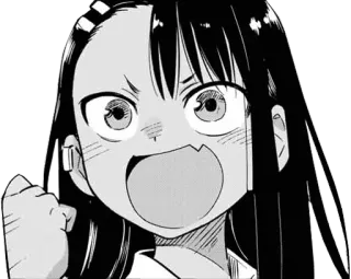 😲 Anime, Manga, Chica, Expresión, Feliz, Lindo telegram sticker