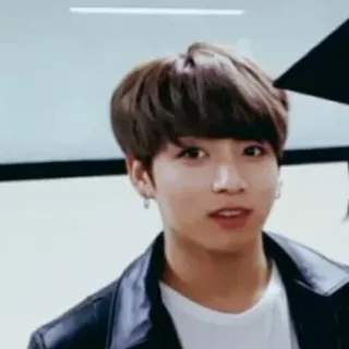 😂 Jungkook Jungkook, BTS, K-pop, penyanyi, musisi, selebriti, potret telegram sticker