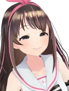 😏 Kizuna AI Anime, Youtuber Virtual, VTuber, Kizuna Ai, Fofo, Feminino, Japonês whatsapp sticker
