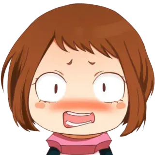 MHA chibi @Alitame72 telegram stickers