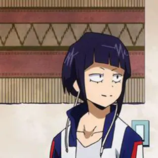 😁 Kyoka Jiro My Hero Academia anime, my hero academia, kyoka jiro, earphone jack, character, fanart telegram sticker
